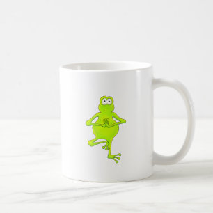 Caneca De Café Sapo de árvore da ioga
