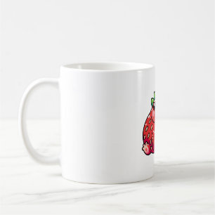 Caneca De Café sapo de morango