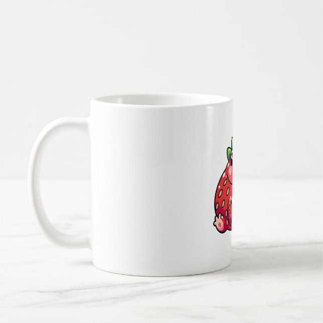 Caneca De Café sapo de morango (Esquerda)