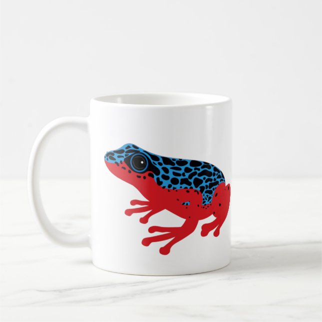 Caneca De Café Sapo de Poison Dart Coffee (Esquerda)