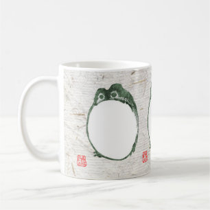Caneca De Café Sapo de Rã Japonês Mal-Humorado Século XIX