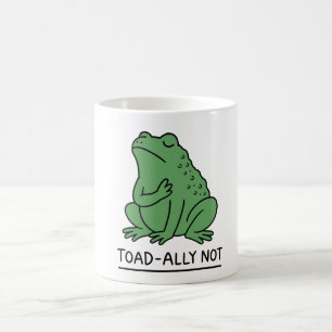 Caneca De Café Sapo Divertido Aliado Não Rã