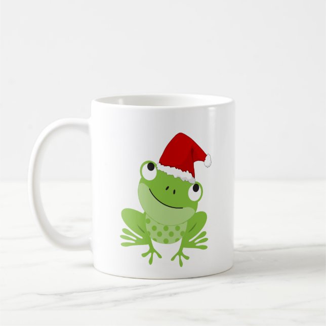Caneca De Café Sapo do Papai Noel (Esquerda)