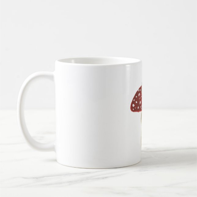 Caneca De Café Sapo em um Cogumelo (Esquerda)