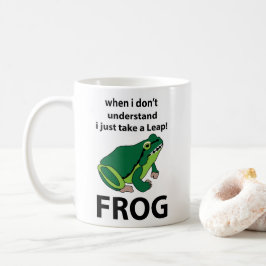 Caneca De Café Sapo Eu Só Tomar Um Sapo De Salto