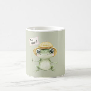 Caneca De Café Sapo Feliz