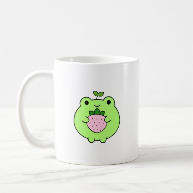 Caneca De Café Sapo kawaii (Esquerda)