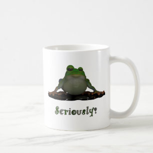 Caneca De Café Sapo sério