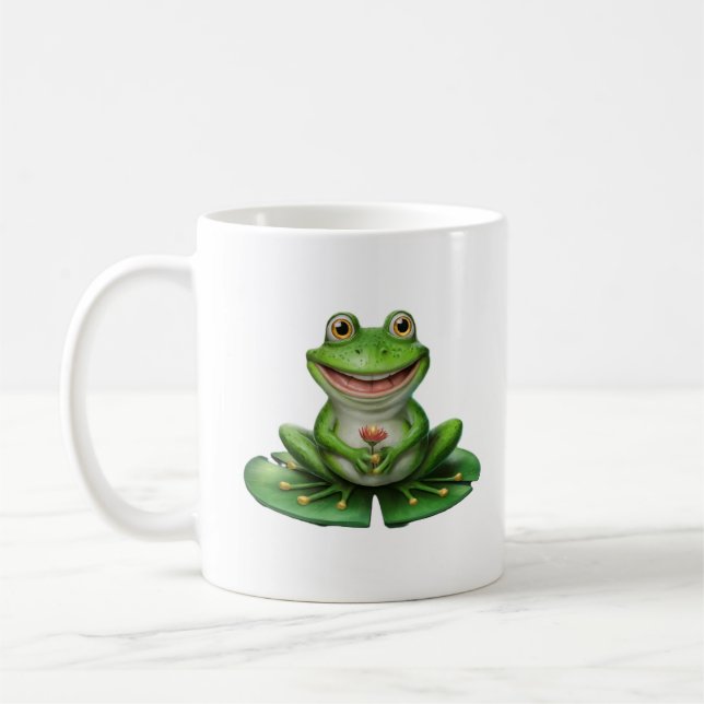 Caneca De Café Sapo Verde (Esquerda)
