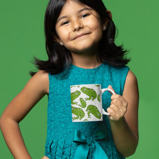 Caneca De Café Sapo Verde (Criador carregado)