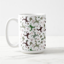 Sapos Fofos Padrão Floral da Natureza