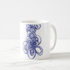 Caneca De Café Sapphire Abyss