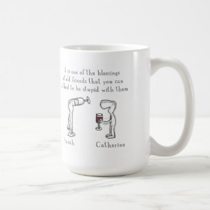 Caneca De Café Sarah e Catherine