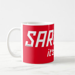 Caneca De Café SARCASM... É COMO EU ROLO sarcástico engraçado