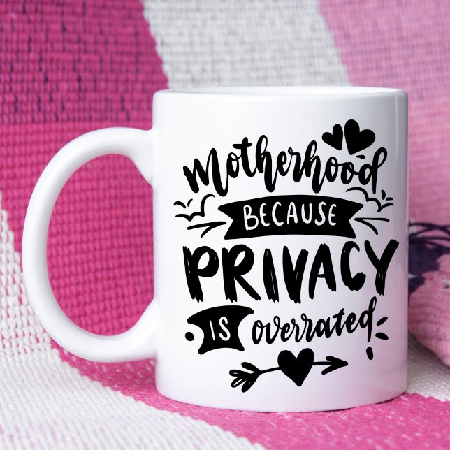 Caneca De Café Sarcasm Motherhood Engraçado (Criador carregado)