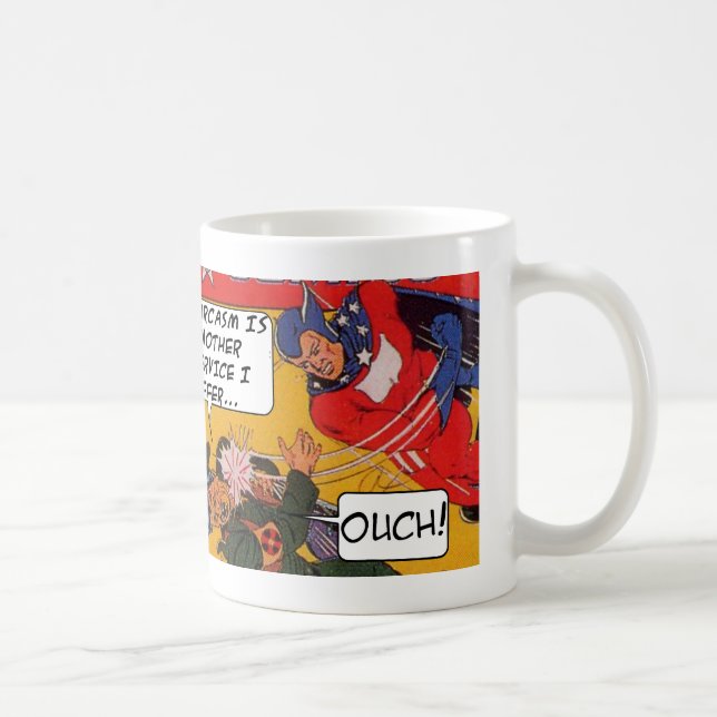 Caneca De Café Sarcasmo (Direita)