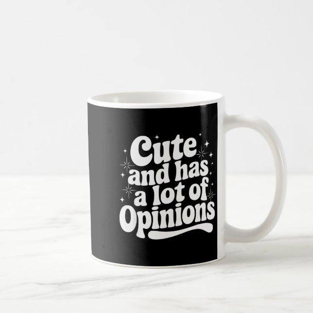 Caneca De Café Sarcastic Quote Saying Cute &amp; Has Onions Girly (Direita)