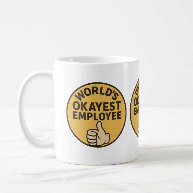 Caneca De Café Sarcastic Work Mug - a mais agradável câmera empre (Esquerda)