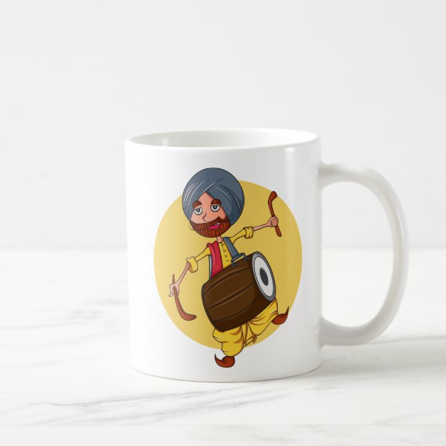 Caneca De Café Sardar Ji (Direita)