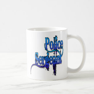 Caneca De Café Sargento da Polícia