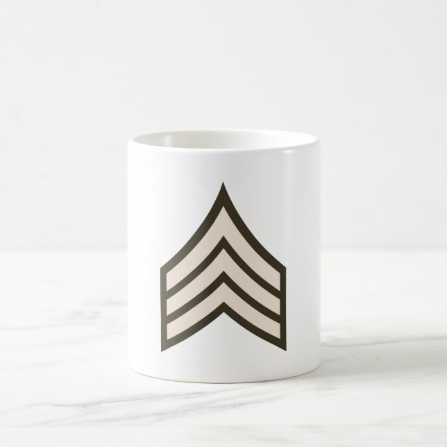 Caneca De Café Sargento do Exército (Centro)