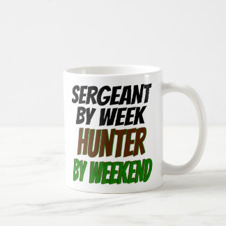 Caneca De Café Sargento Loves Hunting