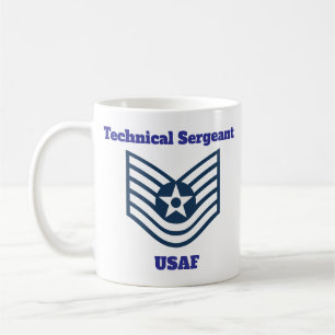 Caneca De Café Sargento Técnico Insignia Coffee Mug