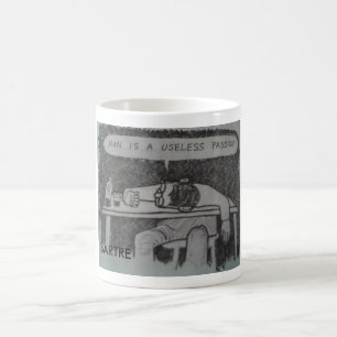 CANECA DE CAFÉ SARTRE