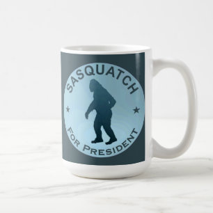 Caneca De Café Sasquatch Para Presidente