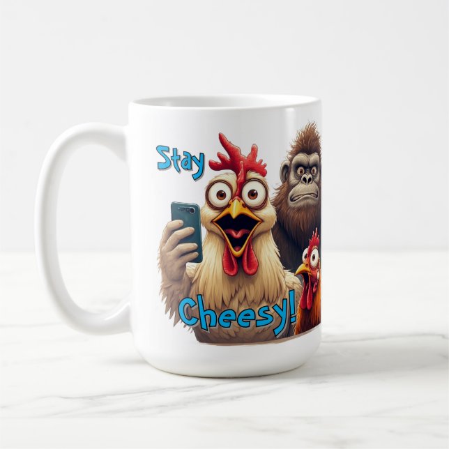 Caneca De Café  “Sasquatch & The Crew” Coco & BoBo  (Esquerda)