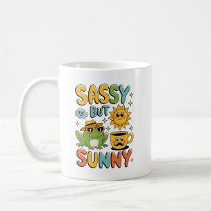 Caneca De Café Sassalto, Mas Sunny - Sapo Engraçado Verão