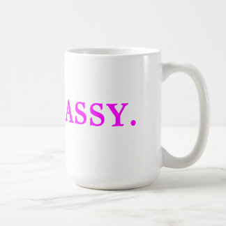 Caneca De Café Sassy.