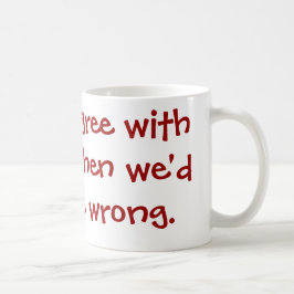 Caneca de café Sassy das citações