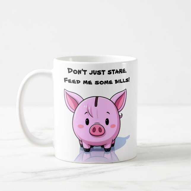 Caneca De Café sassy pig (Esquerda)