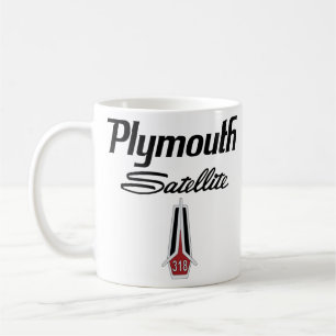 Caneca De Café Satélite Plymouth 318