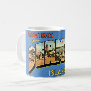 Caneca De Café Saudações das Bermudas