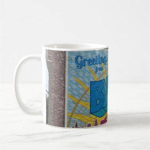 Caneca De Café Saudações de Buffalo, Nova Iorque.