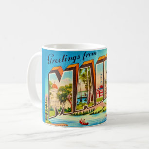 Caneca De Café Saudações de Maine