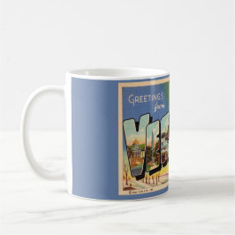 Caneca De Café Saudações do Estado de Vermont Mug