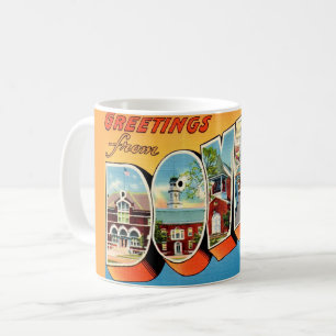 Caneca De Café Saudações Dover Delaware
