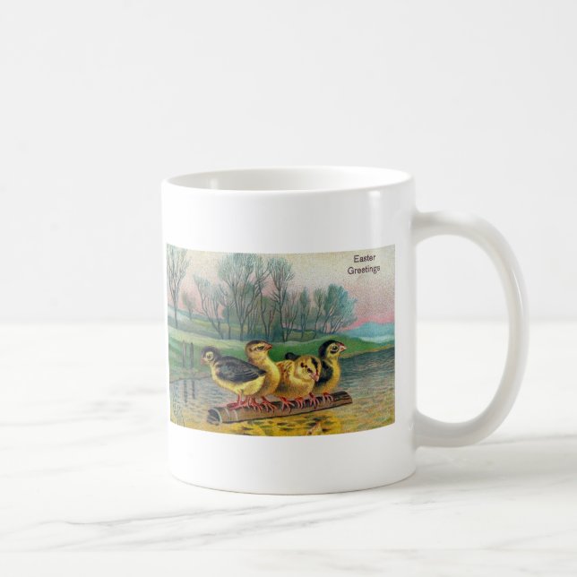 Caneca De Café Saudações páscoas (Direita)