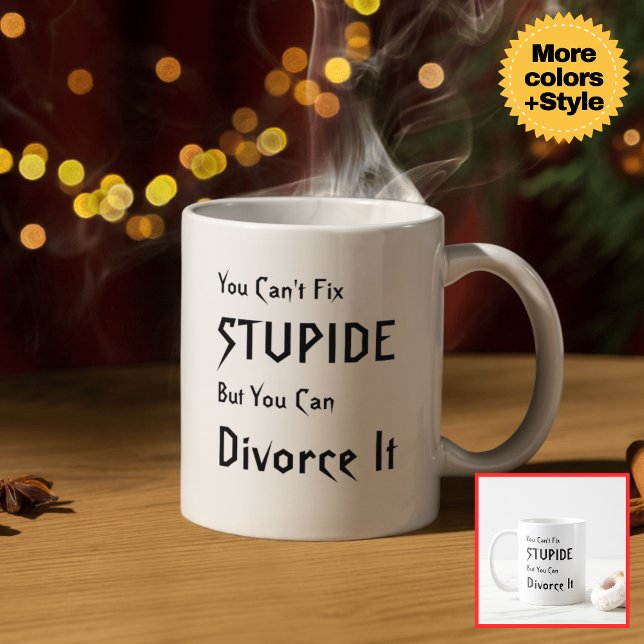 Caneca De Café Saúde aos Novos Começos! Divorciar Mug Personalizá (Cheers to New Beginnings! Customizable Divorce Mug - Perfect Funny Divorce Gift for Divorce Parties)