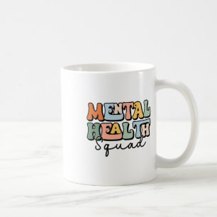 Caneca De Café Saúde Esquadrão Cérebro Doença Mental Sensibilizaç