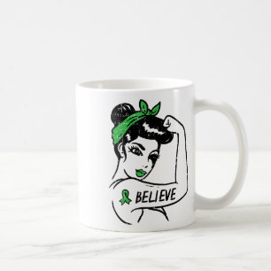 Caneca De Café Saúde Mental Acreditam na Consciência Inseparável 