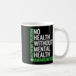 Caneca De Café Saúde Mental Combater O Cuidado Com A Saúde Mental