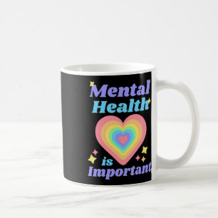 Caneca De Café Saúde Mental É Importante Sensibilização Inspiraci