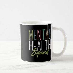 Caneca De Café Saúde Mental Esquadrão de Saúde Mental Sensibiliza