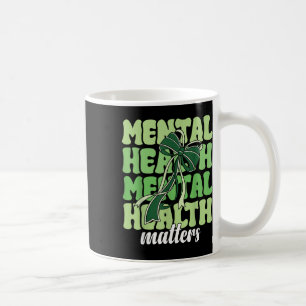 Caneca De Café Saúde Mental S Consciência da Saúde Mental W