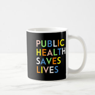 Caneca De Café Saúde Pública Salva Vidas Design de Saúde