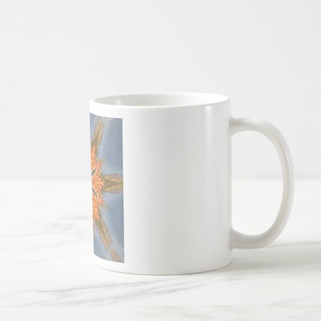 Caneca De Café Savanna Star Bloom - Um Bold Animal Print (Direita)